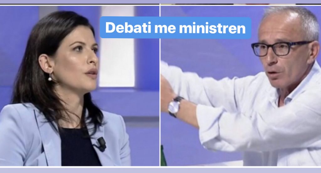Mark Marku sherr me ministren: O zonjë, po na ngre nervat, ju nuk keni turp. Jeni të pacipë,  jeni fytyra e shëmtisë