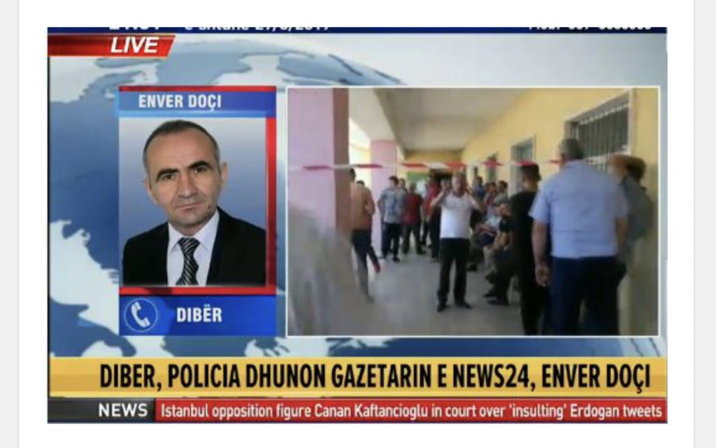 Tensionet në Dibër, dhunohet gazetari i “News 24”