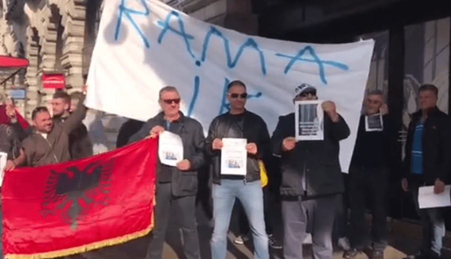 VIDEO/ Rama nuk gjen qetësi askund, shikoni si e presin shqiptarët në Londër…