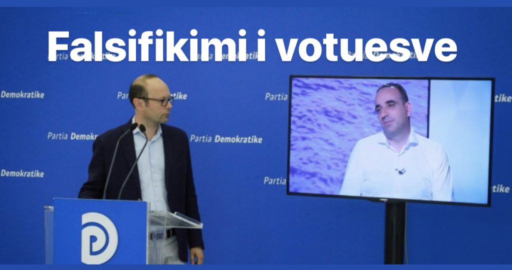 PD publikon shifrat dhefalsifikikimin  e pjesëmarrjes në 30 Qershor