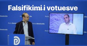 PD publikon shifrat dhefalsifikikimin  e pjesëmarrjes në 30 Qershor