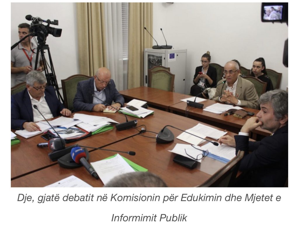 Rektorët kundër ligjit “Gjinushi” për Akademinë e Shkencave: Duhet reformë reale. Cenon universitetet dhe…