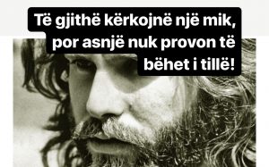 Arkivmagazine/Morrison: Kam lindur duke qarë kur të gjithë qeshnin. Do të vdes duke qeshur, kur të gjithë do të qajnë!