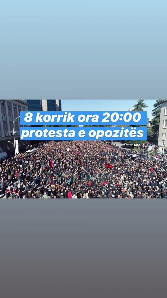 Opozita cakton datën 8 korrik protestë
