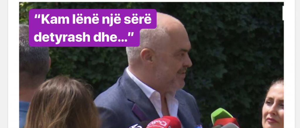 Rama pyetet për ndryshime në qeveri. Çfarë deklaron nga selia e PS-së