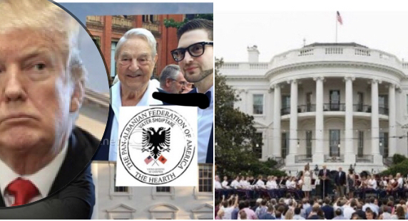 ‘Vatra’ dhe shoatat,të dielën para Shtëpisë së Bardhë në protestën@ Anti-Soros