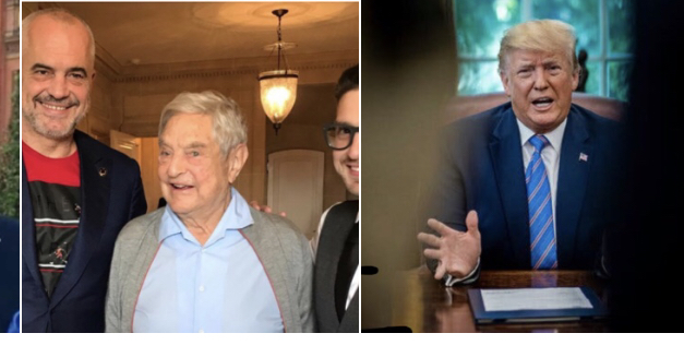 Vatra dhe shqiptarët e Amerikës thirrje presidentit Trump: Mos lejo Fondacionit Soros të rikthejë komunizmin në Shqipëri!