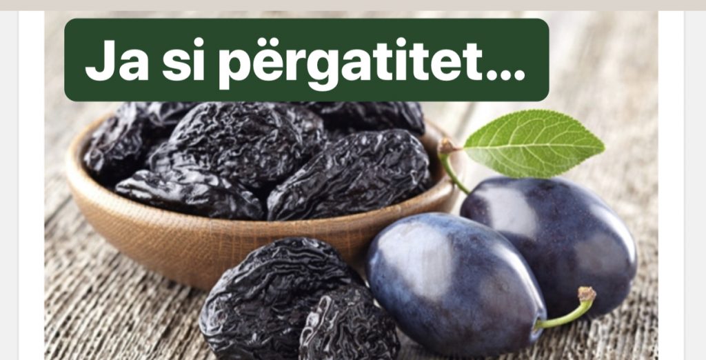 Çaji dobësues i kumbullës, pastron zorrën e trashë