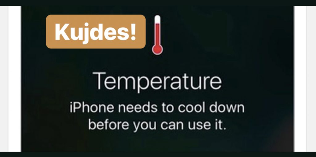 Temperaturat e larta ndikojnë te “iPhone”-t, ja si të kujdeseni