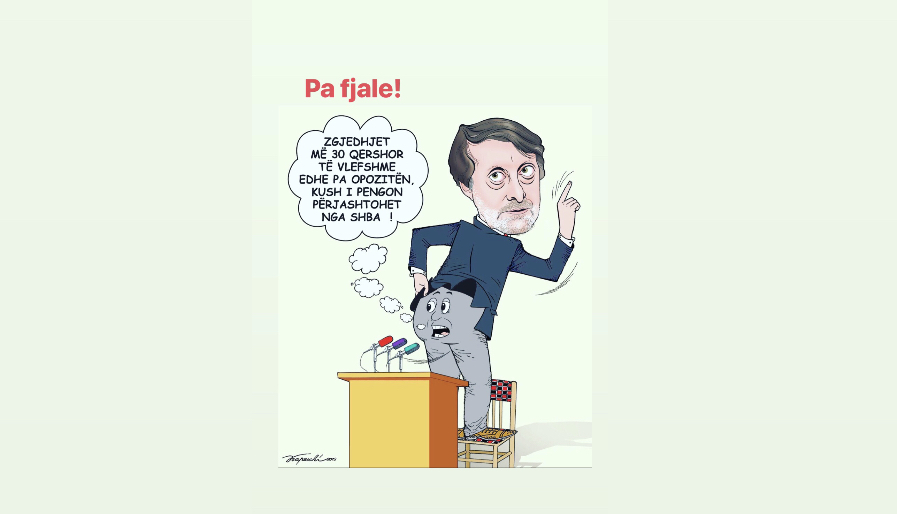Karikatura e Kapexhiut/Po flet zoti Palmer