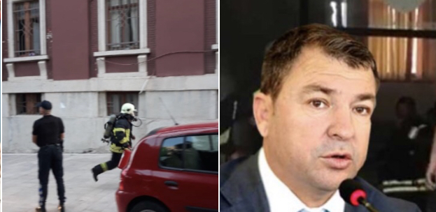 Zjarri në Bashkinë e Durrësit/  Vangjush Dakos po mbulon  gjurmët
