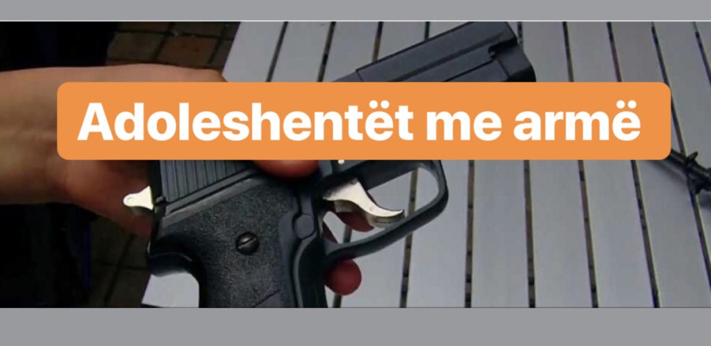 Arrestohen adoleshentët,qëlluan me armë zjarri  natën