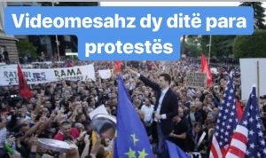 Basha tjetër videomesazh shqiptarëve: Asnjë hap pas! Të hënën të gjithë bashkë!