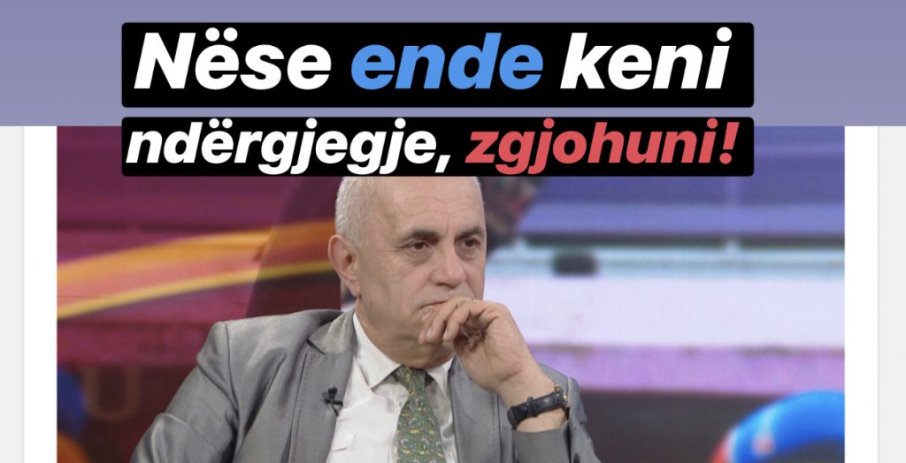 Kuvendi miratoi ligjin për Akademinë e Shkencave, reagon Fuga: Gjumashë e kapterra në lirim, ta gëzoni!