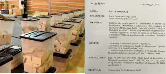 Padi penale ndaj komisionerëve dhe numëruesve të PS/ Akuza për fallsifikim dhe shpërdorim detyre