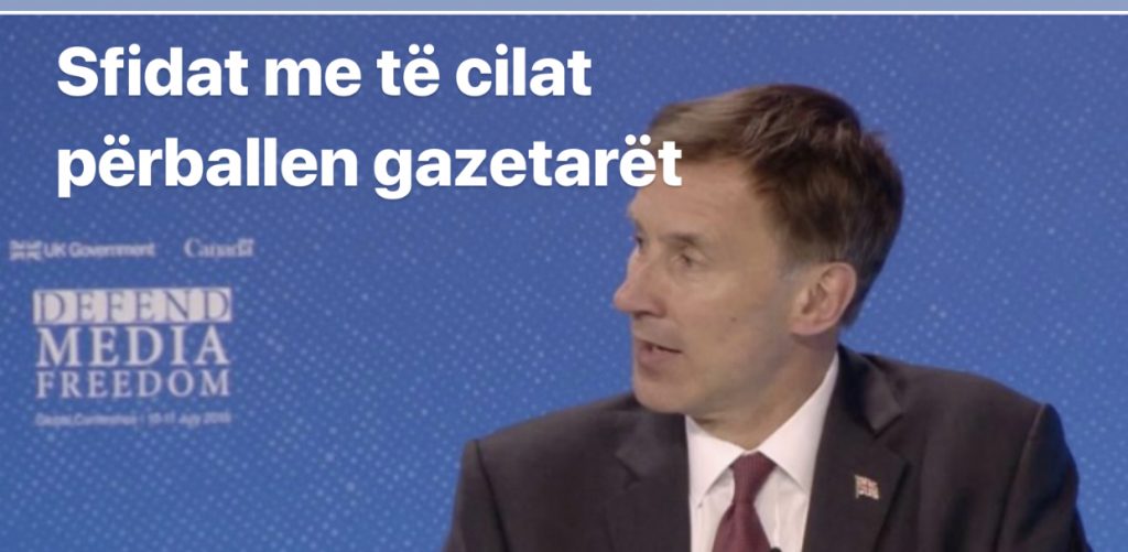 Liria e Medias dhe gazetarët nën kërcënim