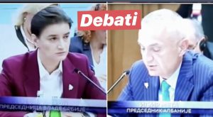 VIDEO/Jehonë në televizionin publik serb përplasja e Metës  me kryeministren serbe