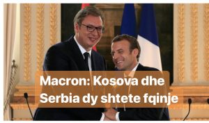 Macron e deklaroi Kosovën shtet në Beograd, Vuçiç heshti. Mediat serbe censurojnë fjalimin e presidentit