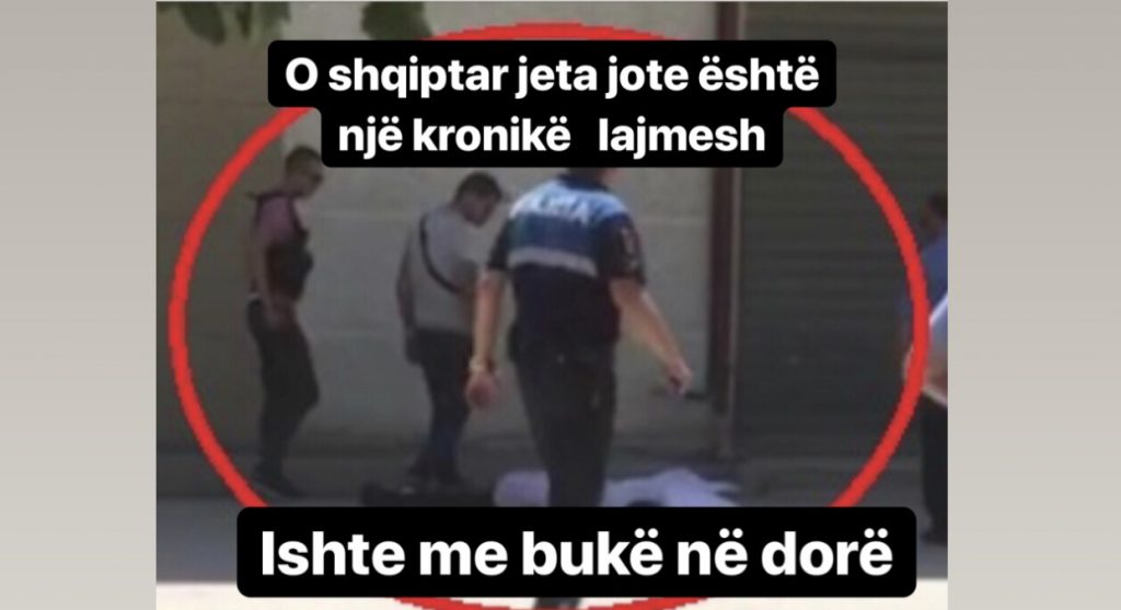 O shqiptar jeta jote është një kronikë   lajmesh