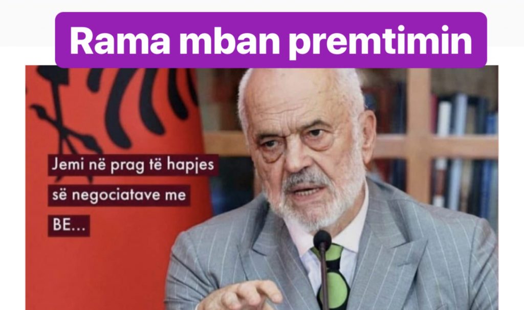 MEME/ Rama:  Jemi në prag të hapjes së negociatave….