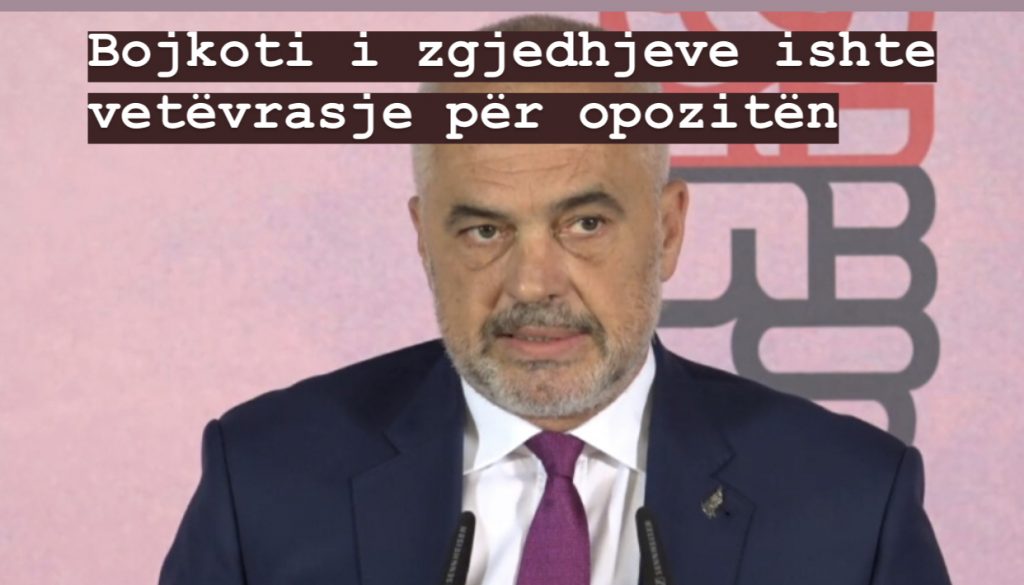 Rama për Al Jazeera: Tangoja vallëzohet dyshe. Shpresojmë që opozita të reflektojë…