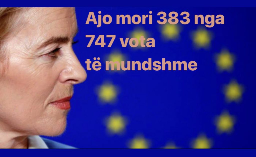 Kryetarja e re e Komisionit Europian pa votat e së majtës
