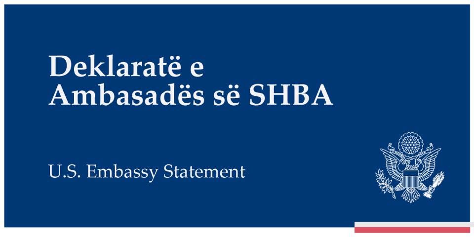 Ambasada Amerikane reagon për zgjedhjet e 30 qershorit