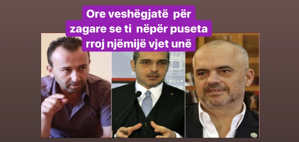 Rama replikon me Dritan Zaganin:Falë budallallëkut tënd po jetoj si zotëri