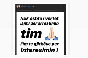 Reagin Vin Veli mbi lajmin e arrestimit