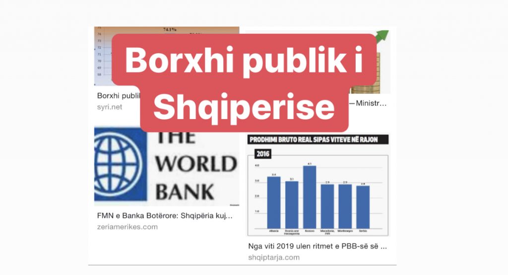 BB: Shqipëria, me borxhin më të lartë publik në rajon