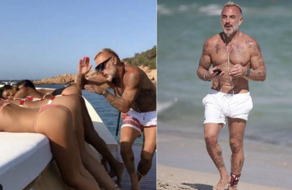 VIDEO/ Gianluca Vacchis goditi të pasmet e modeleve por…