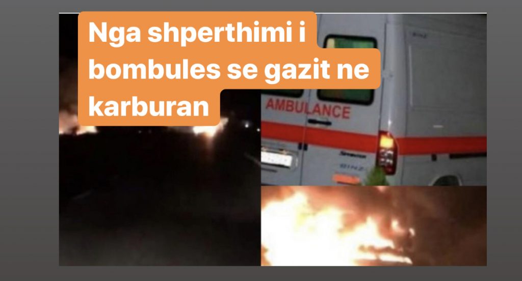 VIDEO/ Nga shpërthimi i pikës së  karburantit në superstradën Lezhë-Laç, 6 të plagosur