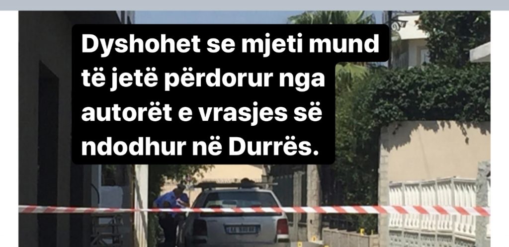 Gjendet  i djegur një automjet në zonën e Fushës Krujës