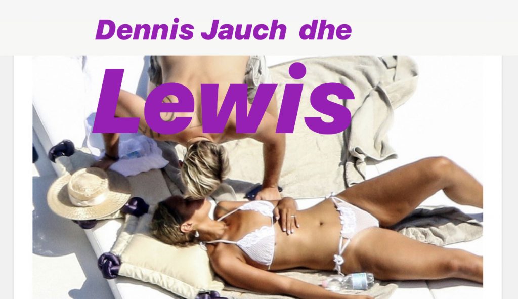 Pas  dasmës, Leona Lewis ka nisur muajin e mjaltit në Capri