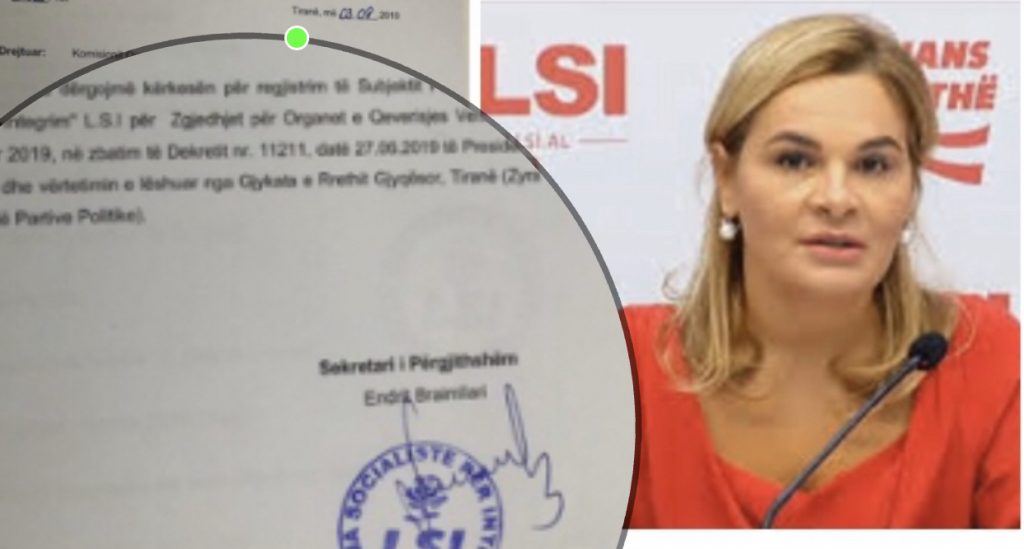 Sot afati i fundit/ LSI dorëzon në KQZ kërkesën për t’u regjistruar në zgjedhjet e 13 tetorit