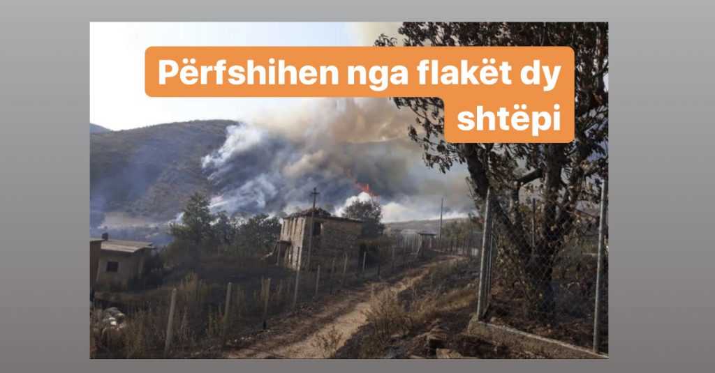 VIDEO/  Situata  e rënduar  nga zjarret në Delvinë e Finiq
