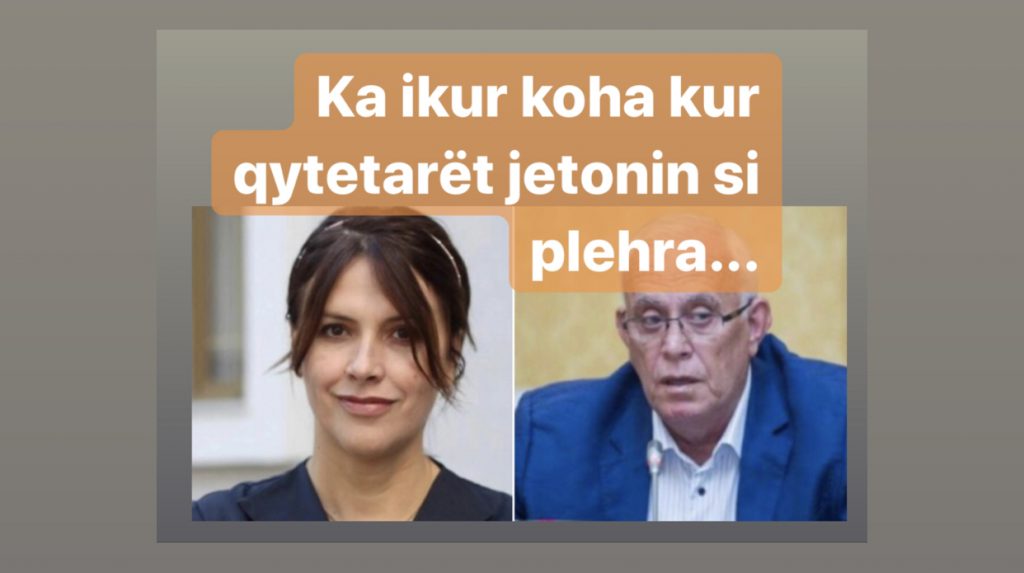 Gentiana Sula i përgjigjet  Brahos
