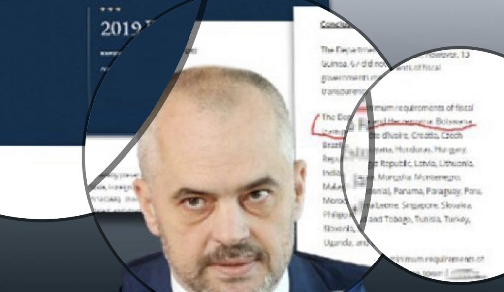 Del Raporti i DASH për transparencën fiskale: Shqipëria njësoj si Afganistani