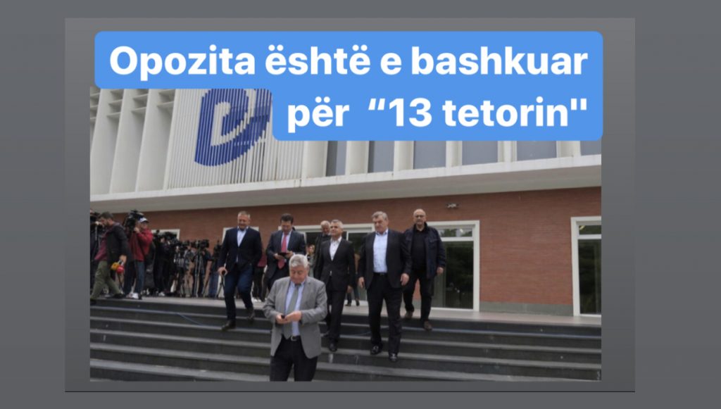 Çfarë thonë aleatët e Bashës për datën  e zgjedhjeve të 13 tetorit?