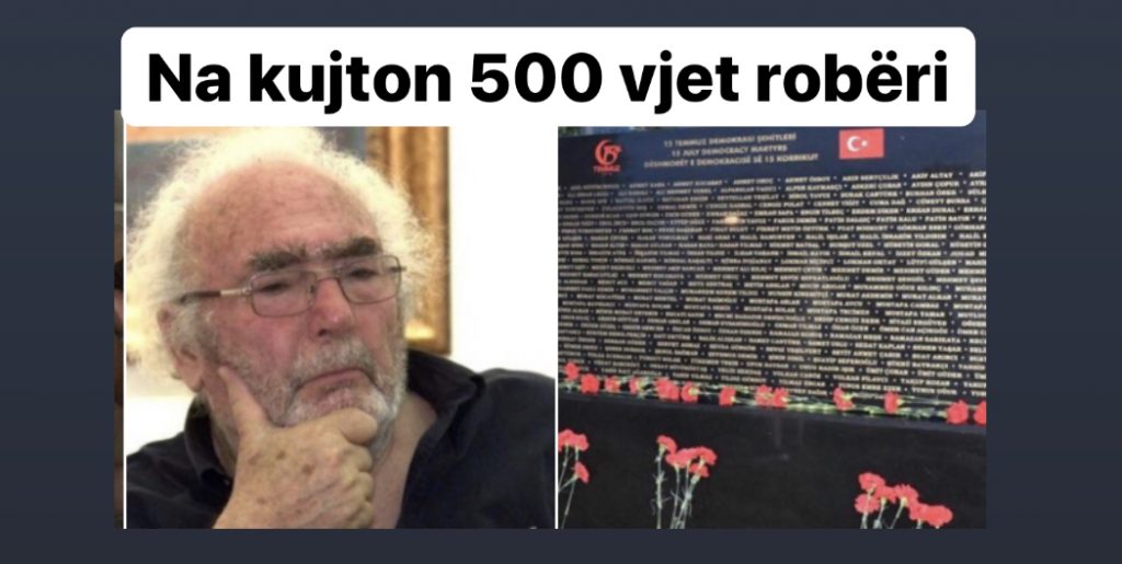 Memoriali turk te Liqeni, Maks Velo: Vasalitet që na poshtëron si popull
