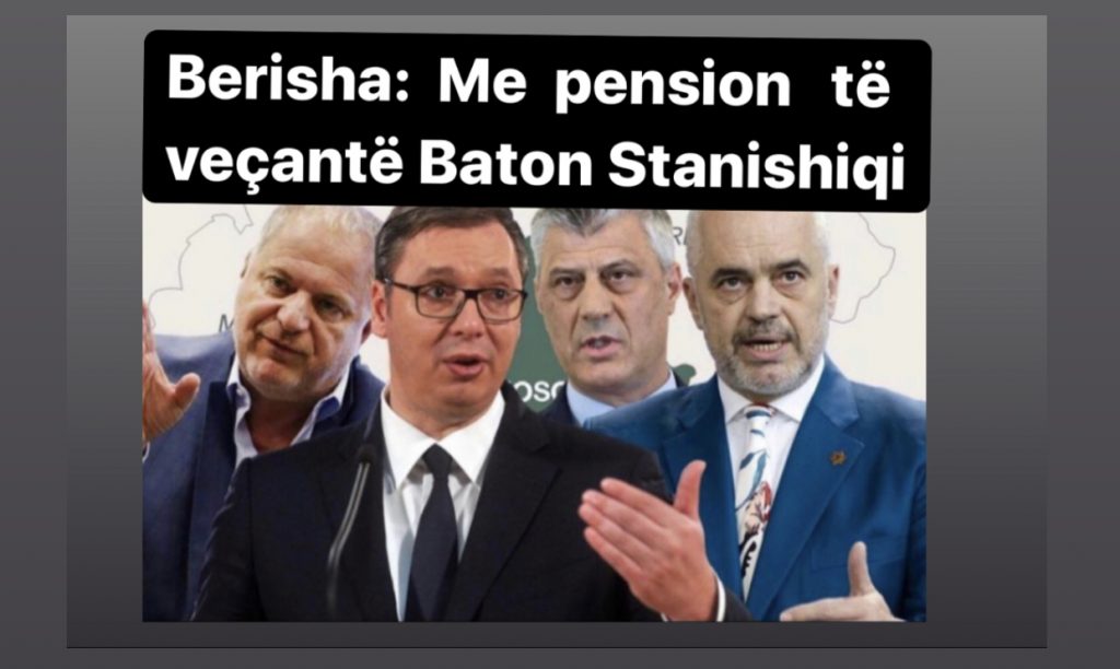 “Vuçiç i akordon urdhrin e Kalorësit të Zi Ramës, Thaçit dhe Batonit”