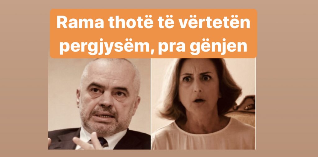 Marjana Kondi i përgjigjet  Edi Ramës: Kërkova kushte më të mira për Teatrin dhe më hoqën nga puna