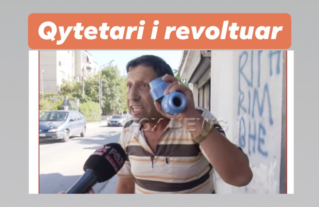 Shpërthen qytetari: Nuk çaj b*thën për këtë shtet, shiheni ç’a kam për drekë, jepeni live, jepeni live!