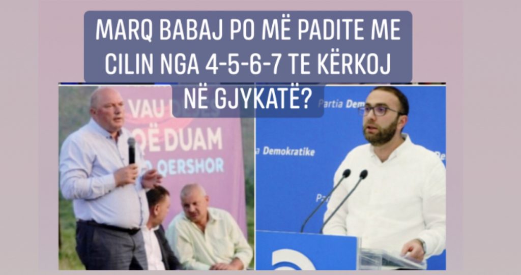 Bardhi i PD-se  e sfidon Babanin:Në datën 24 Janar 1996 në cilin hotel ke bujtur Marq Babaj?