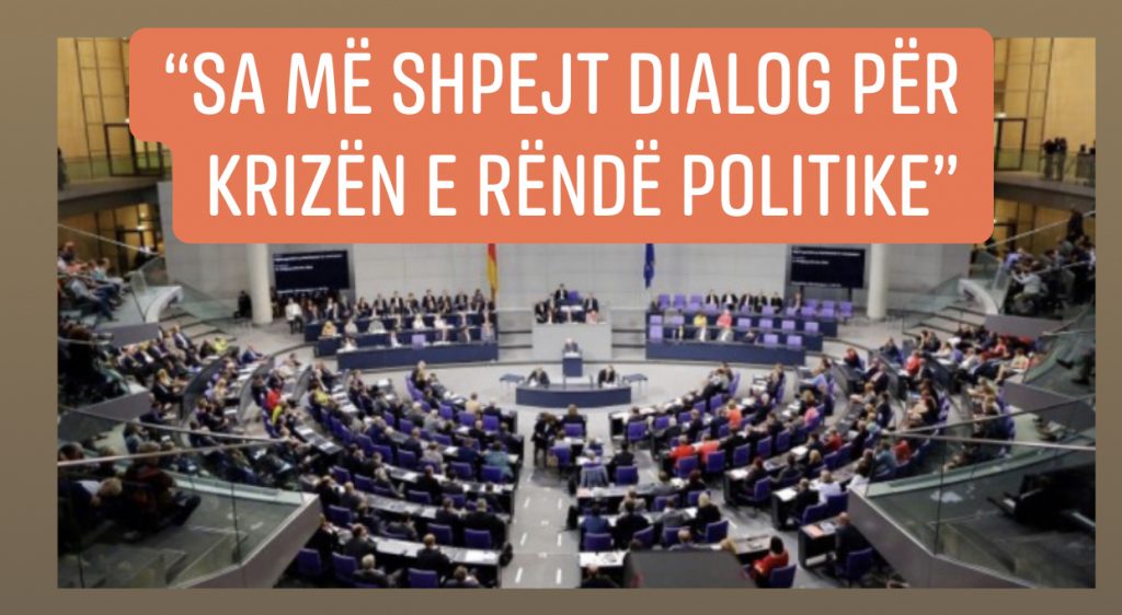 CDU/CSU voton rezolutën për Shqipërinë: S’ ka negociata pa plotësuar 9 kushtet