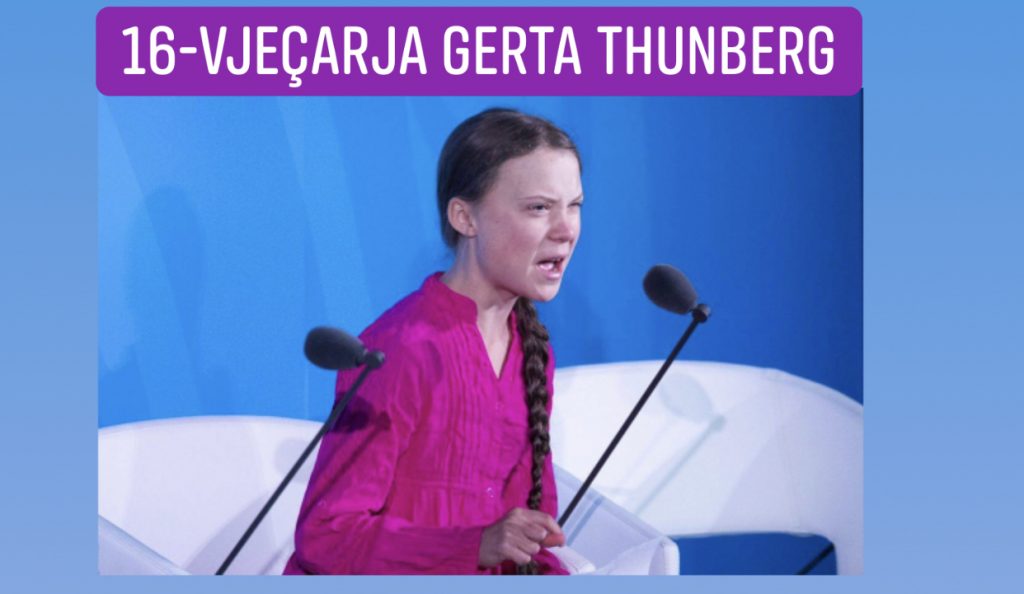 Aktivistja 16-vjeçare shpërthen para liderëve botërorë: Ju vodhët fëmijërinë time, me fjalët tuaja boshe!