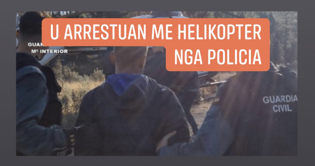 FOTO/ Shqiptarët plantacion kanabisi në malet e Spanjës