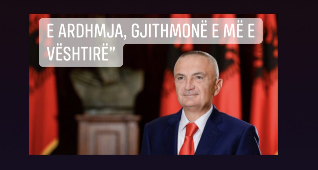 Apeli i fortë i Metës dhe kërkesa për falje: Të flakim tej egon e sëmurë