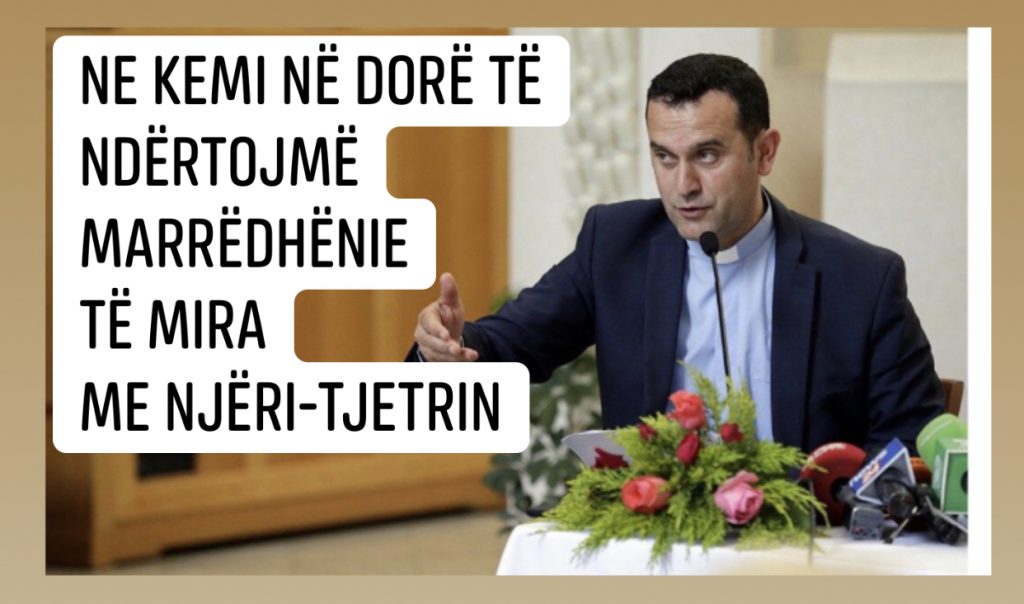 Mesazhi i fortë i Dom Gjergj Metës pas panikut për tërmetetJeta jetohet sot. E nesërmja nuk është në dorën tonë”