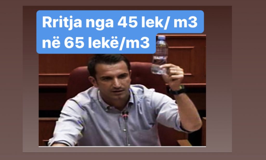 Një bidon ujë për Lali Erin